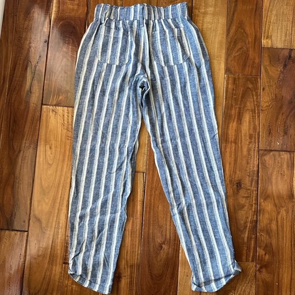 blue and while striped SO pants - Picture 3 of 4
